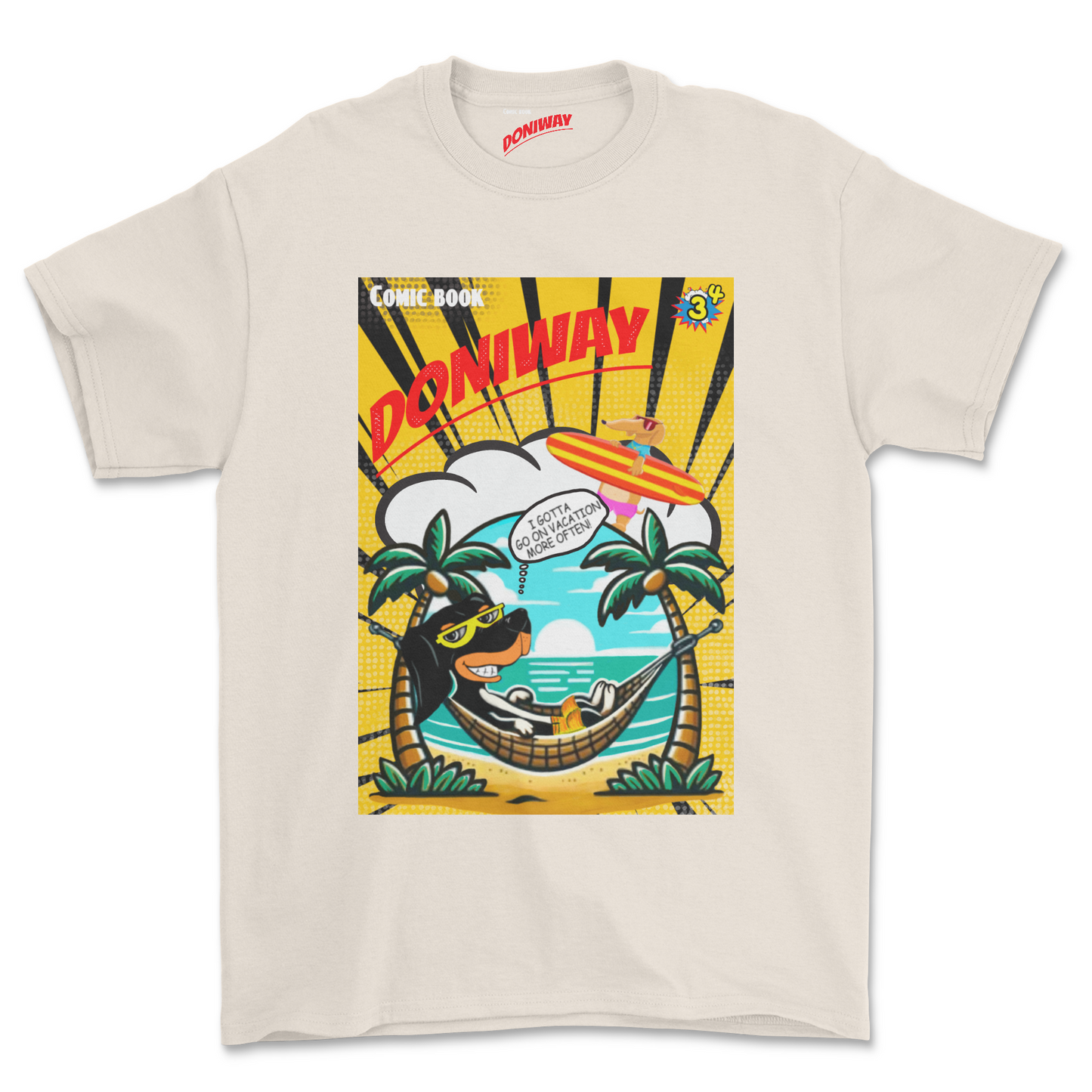 Vacation on | Ultra Cotton Unisex Crewneck T-shirt