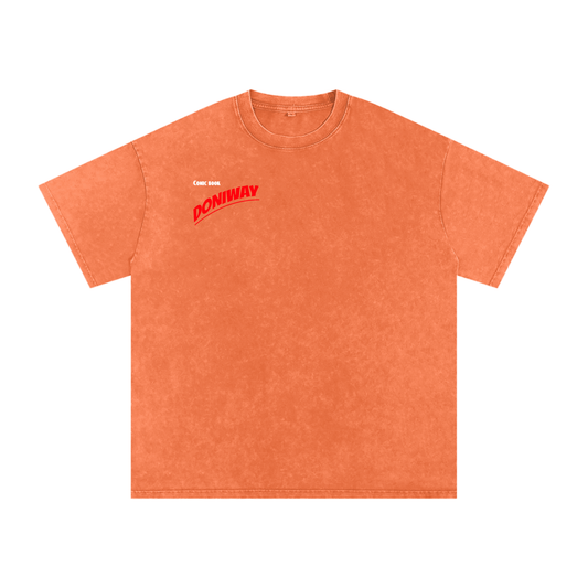 DONI PARK | Snow Washed Oversized Cotton T-Shirt